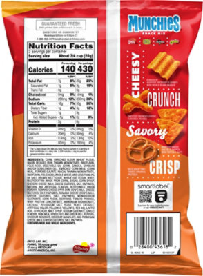 MUNCHIES Snack Mix Cheese Fix Flavored - 3 Oz - Image 6