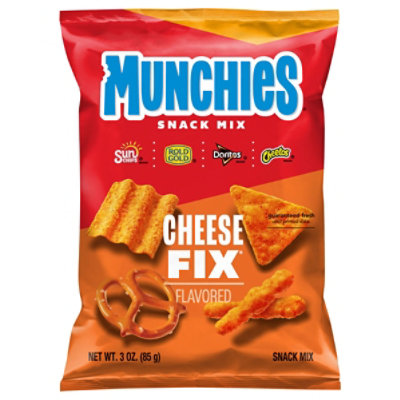 MUNCHIES Snack Mix Cheese Fix Flavored - 3 Oz - Image 1