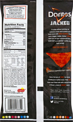 Doritos Tortilla Chips Jacked Ranch Dipped Hot Wings - 3.125 Oz - Image 2