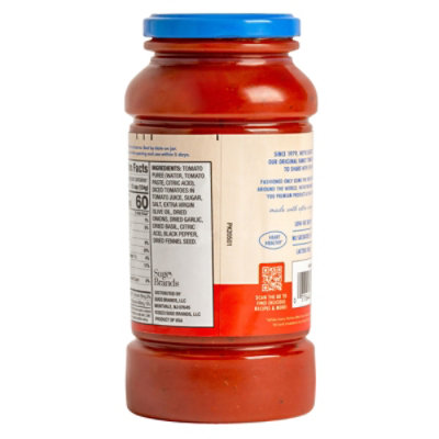 Francesco Rinaldi Pasta Sauce Smooth Marinara Jar - 24 Oz - Image 6