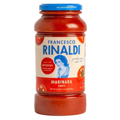 Francesco Rinaldi Pasta Sauce Smooth Marinara Jar - 24 Oz - Image 2