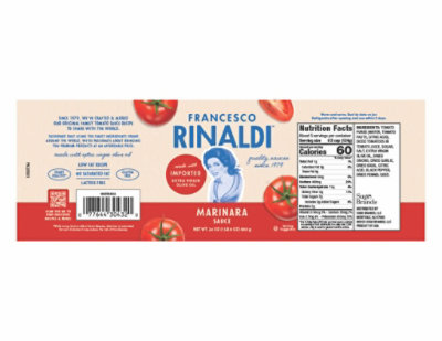 Francesco Rinaldi Pasta Sauce Smooth Marinara Jar - 24 Oz - Image 4