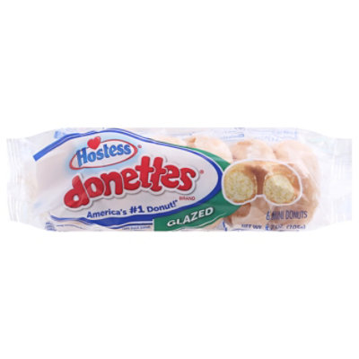 Hostess Donettes Glazed 1 Bag, 10.5 oz : Grocery & Gourmet Food 