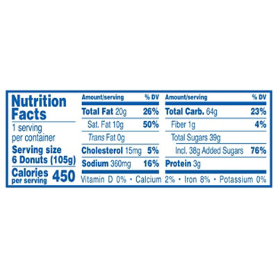 Hostess Glazed Donettes Single Serve - 3.7 Oz - Image 6