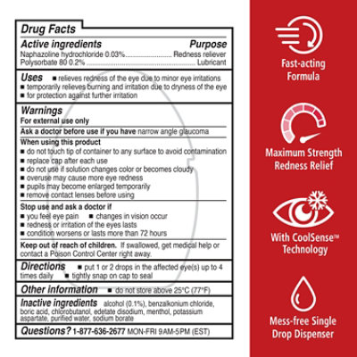 Rohto Eye Drops Cooling Cool Max - 0.4 Fl. Oz. - Image 7