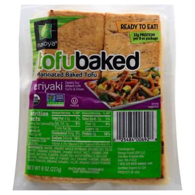 Nasoya Baked Tofu Teriyaki - 8 - Online Groceries | Safeway