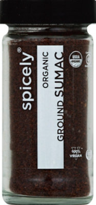 Spicely Organic Vegan Ground Sumac  - 2 Oz - Image 2