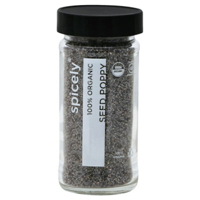 Spicely Organic Vegan Poppy Seed - 2.2 Oz - Image 1