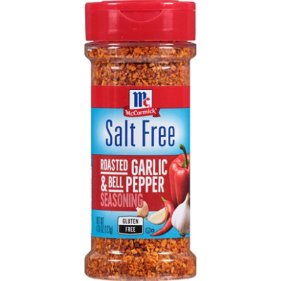 McCormick Salt Free Roasted Garlic and Bell Pepper Seasoning - 4.34 Oz - Image 1