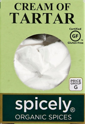 Spicely Organic Spices Cream of Tartar - 0.5 Oz - Image 2
