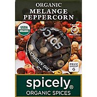 Spicely Organic Spices Peppercorn Melange Ecobox - 0.45 Oz - Image 2