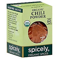 Spicely Organic Spices Chili Powder Ecobox - 0.45 Oz - Image 1