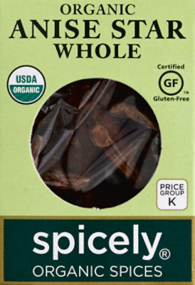 Spicely Organic Spices Anise Star Whole Ecobox - 0.1 Oz - Image 2