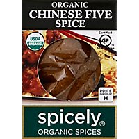 Spicely Organic Spices Five Spice Chinese Ecobox - 0.4 Oz - Image 2