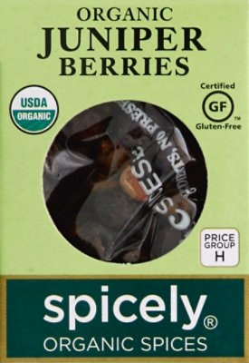 Spicely Organic Spices Gluten Free Juniper Berries - 0.2 Oz - Image 2