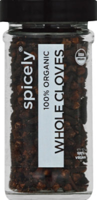 Spicely Organic Spices Cloves Whole Glass Jar - 1.1 Oz - Image 2