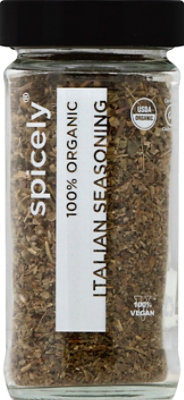 Spicely Organic Spices Seasoning Italian Glass Jar - 0.5 Oz - Image 2