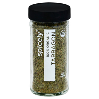 Spicely Organic Spices Gluten Free Tarragon - 0.5 Oz - Image 1