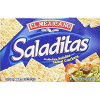 El Mexicano Crackers Saladinas Salted Box - 18.5 Oz - Image 1