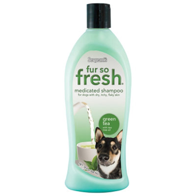 Sergeants Fur So Fresh Dog Shampoo Medicated Green Tea With Tea Tree