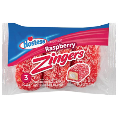 Hostess Raspberry Flavored Zingers - 4.02 Oz - Image 1