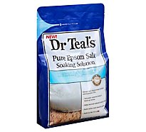 Dr Teals Soaking Solution Epsom Salt Pure Detoxify & Energize With Ginger & Clay - 3 Lb