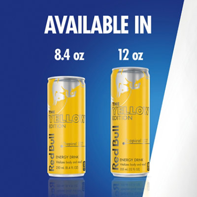 Red Bull Tropical Energy Drink - 12 Fl. Oz. - Image 7