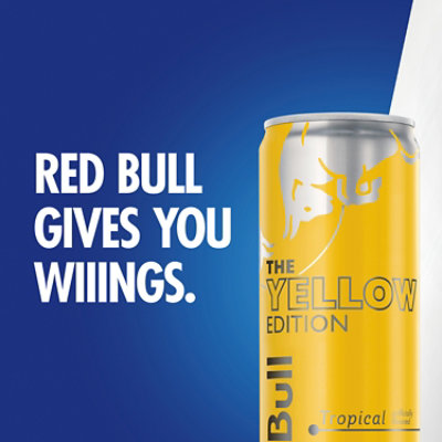 Red Bull Tropical Energy Drink - 4-8.4 Fl. Oz. - Image 4