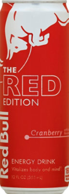 Red Bull Energy Drink The Red Edition Cranberry - 12 Fl. Oz. - Image 2