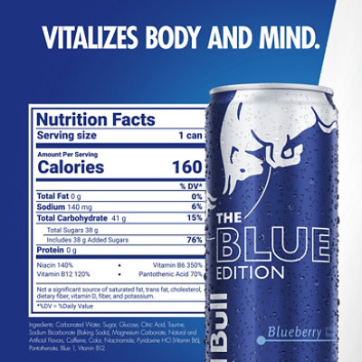 Red Bull Blueberry Energy Drink - 12 Fl. Oz. - Image 2