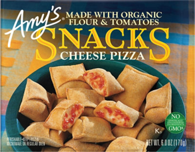 Amys Snacks Cheese Pizza - 6 Oz