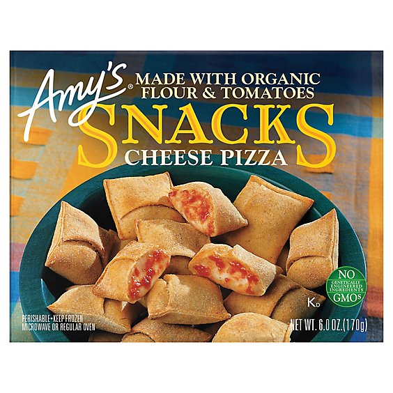 Amys Snacks Cheese Pizza - 6 Oz