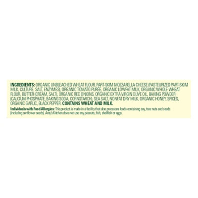 Amys Snacks Cheese Pizza - 6 Oz - Image 5