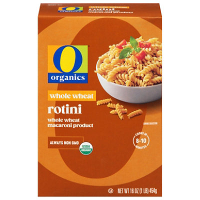 O Organics Organic Macaroni Product Rotini 100 %Whole Wheat - 16 Oz - Image 4