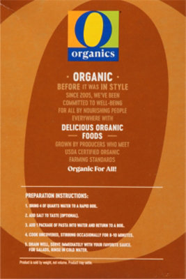 O Organics Macaroni Product Rotini 100 %Whole Wheat - 16 Oz - Image 5