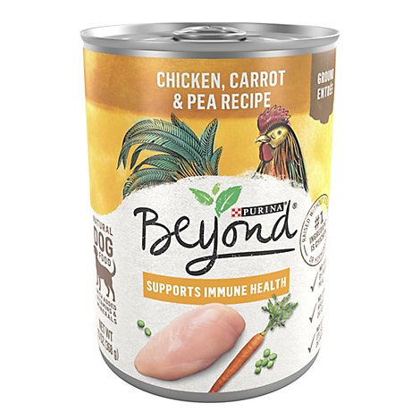 Beyond Grain Free Chicken Carrot & Pea Wet Dog Food - 13 Oz