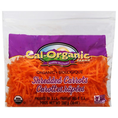 Carrots Colorshred Organic - 10 Oz