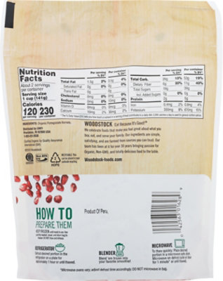 Woodstock Organic Pomegranate Kernels - 8 Oz - Image 6