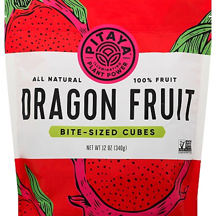 Pitaya Dragon Fruit Bite Size Cubes - 12 Oz - Image 2