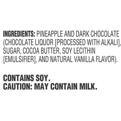 Dole Dippers Pineapple Tidbits Real Dark Chocolate Covered - 6-1.06 Oz - Image 5