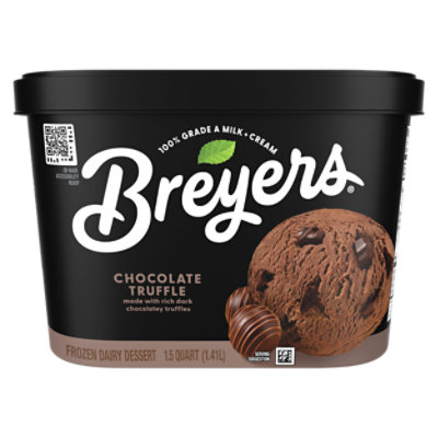 Breyers Original Chocolate Truffle Light Ice Cream - 48 Oz