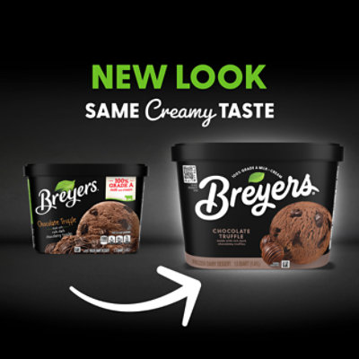 Breyers Original Chocolate Truffle Light Ice Cream - 48 Oz - Image 5