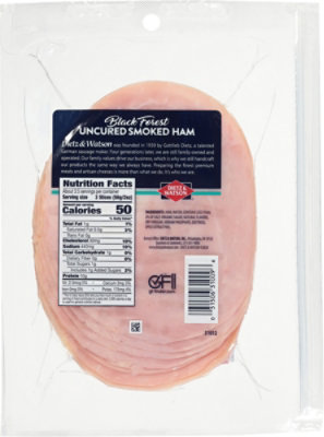 Dietz & Watson Black Forest Smoked Ham - 7 Oz - Image 6