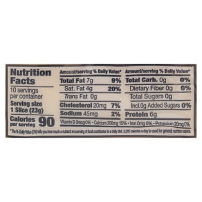Dietz & Watson Cheese Swiss Pre Sliced - 8 Oz - Image 3