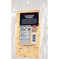 Dietz & Watson Jalapeno & Cayenne Cheddar Cheese Pre-Sliced - 8 Oz - Image 6