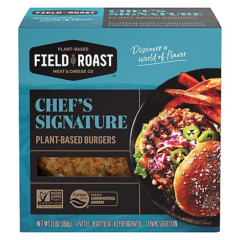 Field Roast Burger - 13 Oz