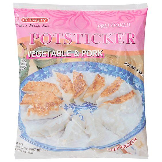 Otasty Pot Sticker Pork/Veggie - 32 Oz