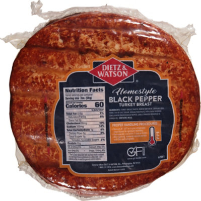 Dietz & Watson Black Pepper Turkey Breast - Image 5