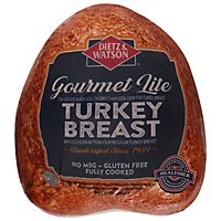 Dietz & Watson Gourmet Lite Turkey Breast - 0.50 Lb - Image 1