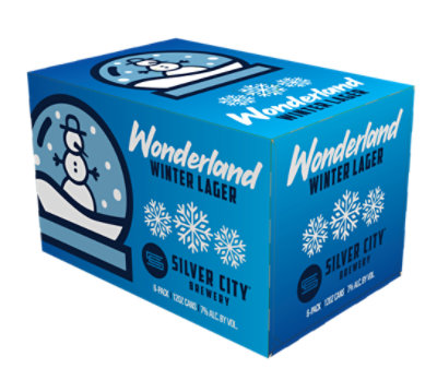 Silver City Wonderland Winter Lager in Cans 6 -12 Oz. - Image 1